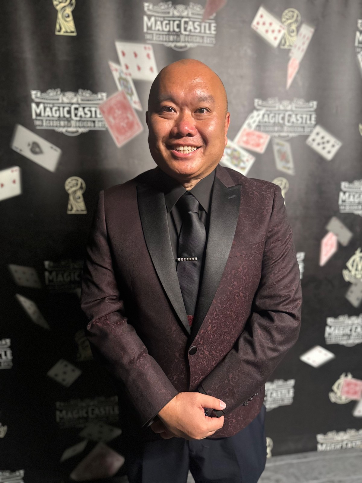 Mark Kwan at the Magic Castle